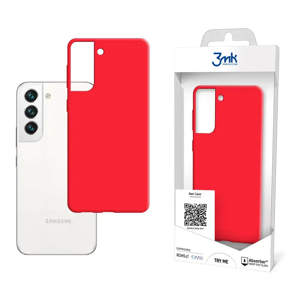 Samsung Galaxy S22 - 3mk Matt Case strawberry