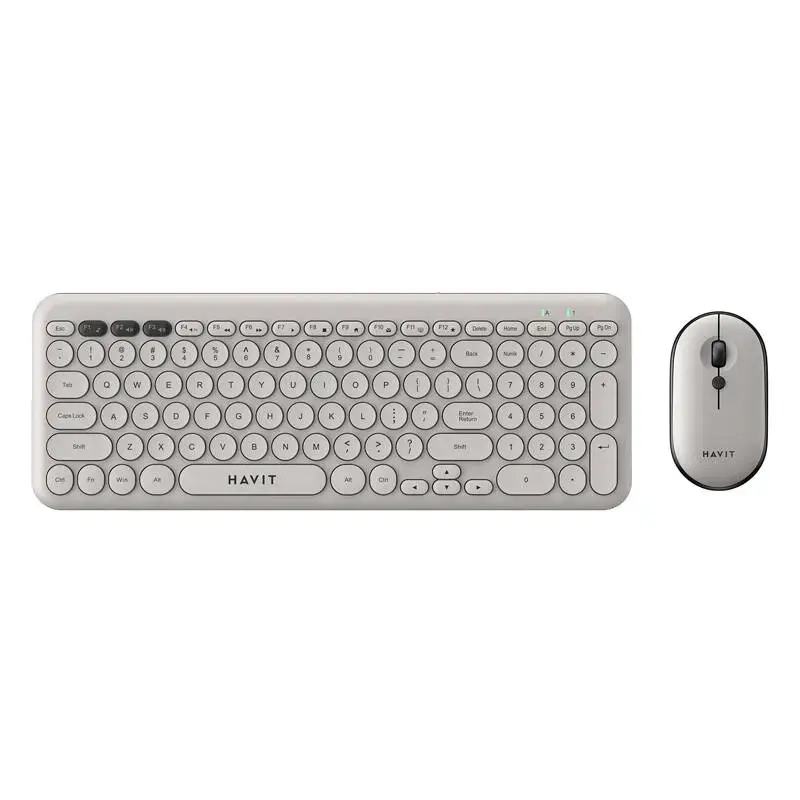 Havit KB254GCM wireless 2-in-1 gaming set keyboard + mouse (gray)