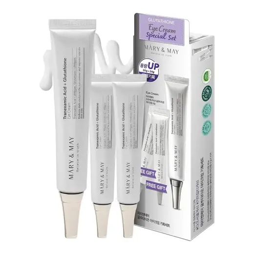 Mary&May Glutathione Eye Cream Special Set, 30 g + 12 g x 2