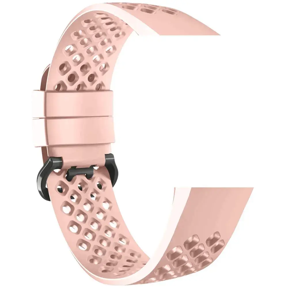 Devia band Deluxe Sport Mesh for Fitbit Charge 3 | Charge 4 pink S