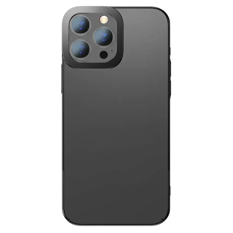 Baseus Glitter Transparent Case for iPhone 13 Pro Max (black)