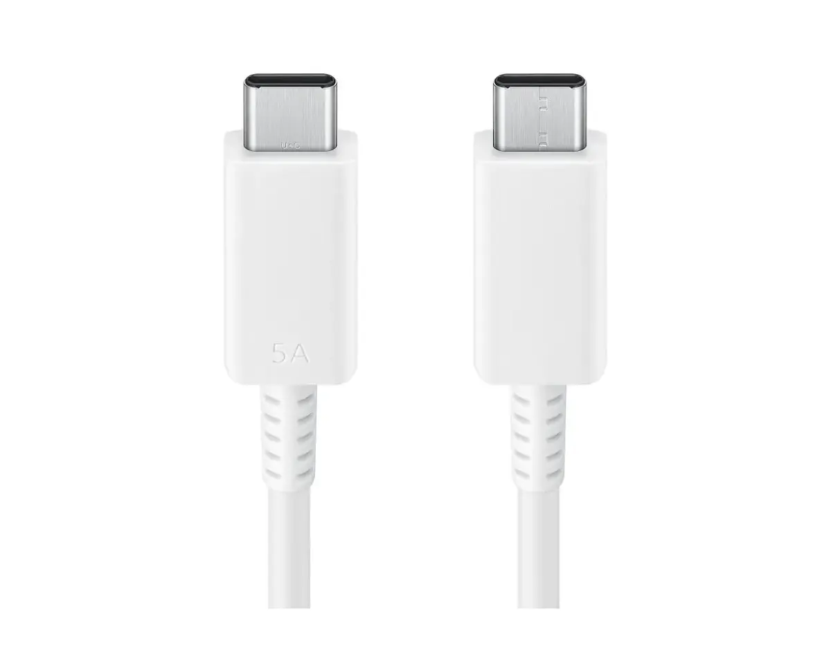 EP-DX510JWE Samsung USB-C|USB-C Data Cable 5A 1.8m White (Damage Packing)