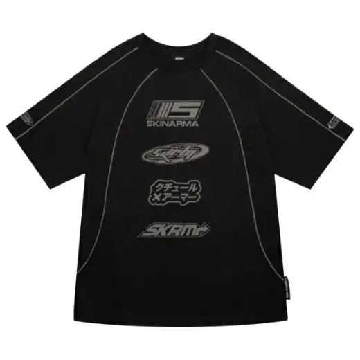 T-shirt Skinarma Delta L black