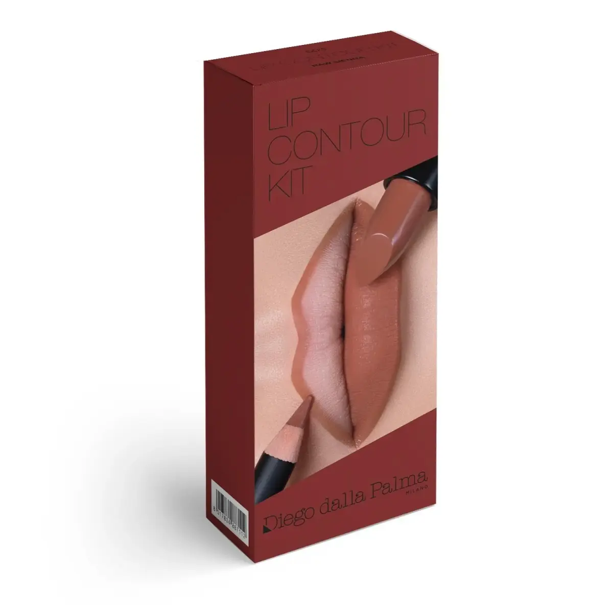 Set Diego Dalla Palma: The Lipstick, Cream Lipstick, 503, Caramello, 4 g + Matita, Contour, Lip Liner, 503, Raw Sienna, 1.1 g