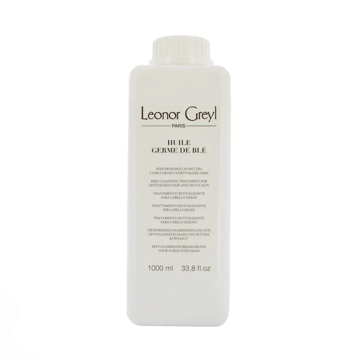 Leonor Greyl, Huile Germe De Ble, Leave-In Scalp Treatment Lotion, For Cleansing, 1000 ml