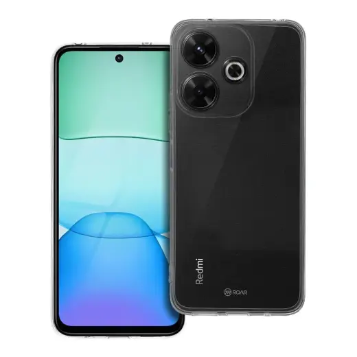 ROAR case ALL DAY COLORFUL JELLY for XIAOMI Redmi 13 / Redmi 13 5G transparent