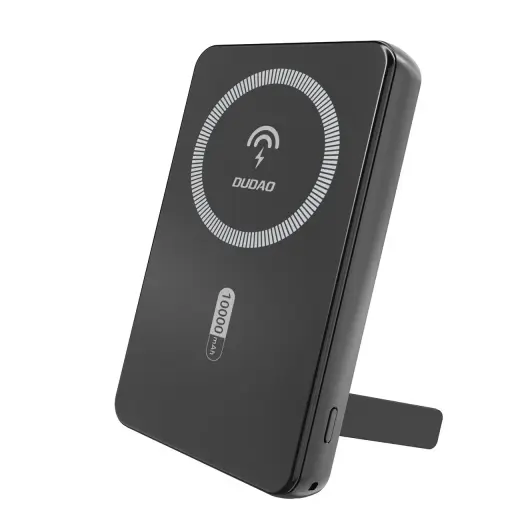 Dudao K14S+ ārējais akumulators (powerbank) | 10000 mAh | 22.5W | USB-A, USB-C, MagSafe | melns