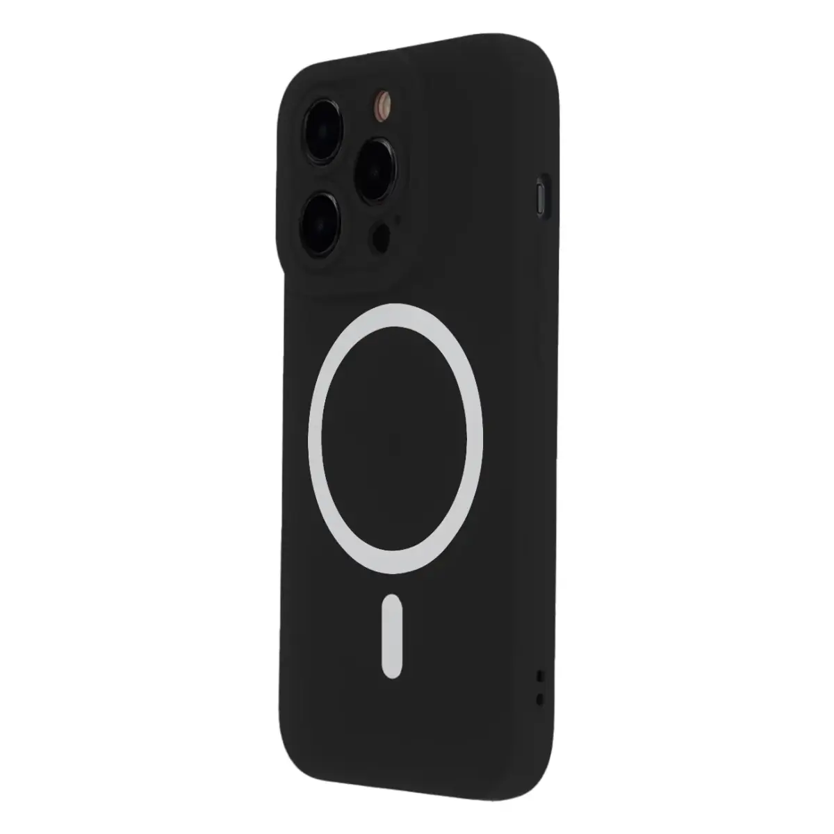 Silicon Soft Mag Case for iPhone 12 6,1" black