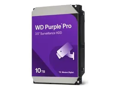 WD Hard Drive Purple Pro WD101PURP - 10 TB - 3.5" - SATA 6 GB|s