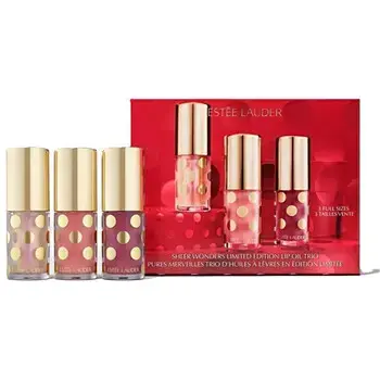 Estee Lauder Sheer Wonders Lip Oils Set - Dárková sada