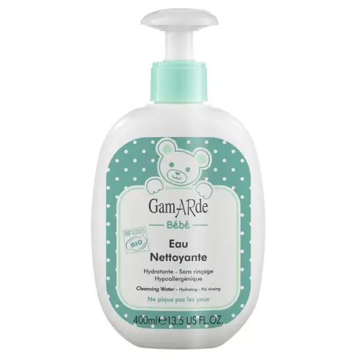 Gamarde, Baby, Cleansing and Hydrating, Fragrance Water, For Face, Body & Diaper Area, 400 ml