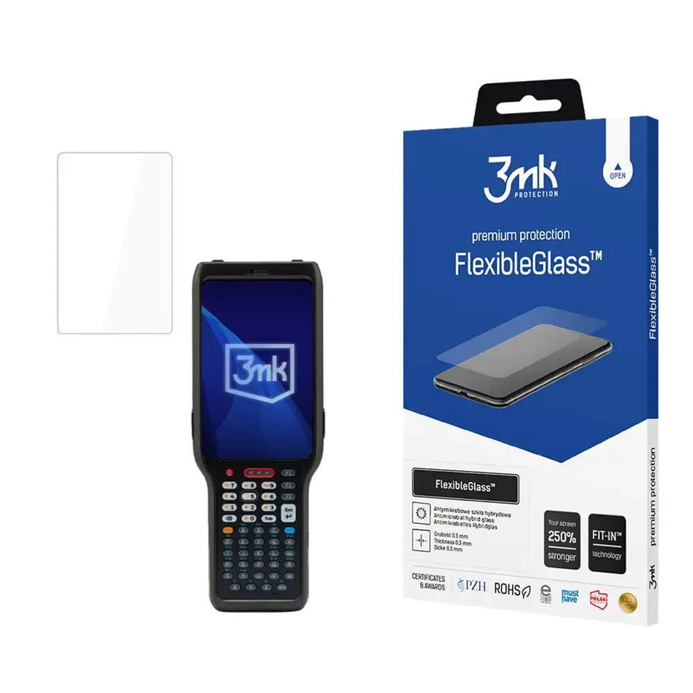 3mk FlexibleGlass hybrid glass on Honeywell CK62