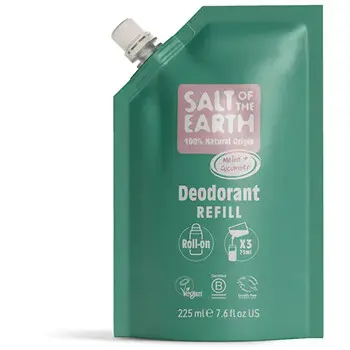 Salt-Of-The-Earth Melon & Cucumber Deo Refill - Náplň přírodního kuličkového deodorantu 225ml
