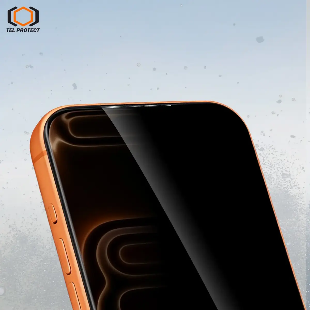Tel Protect Dust-Free Easy Fit Privacy Full Glue 6D Tempered Glass for Samsung Galaxy S25 Ultra black (with fingerprint unlock) - 2 pieces
