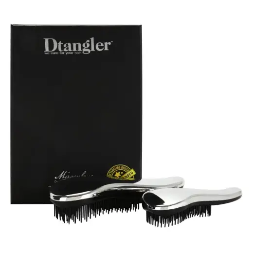 Dtangler Miracle Silver Hair Brush Gift Set