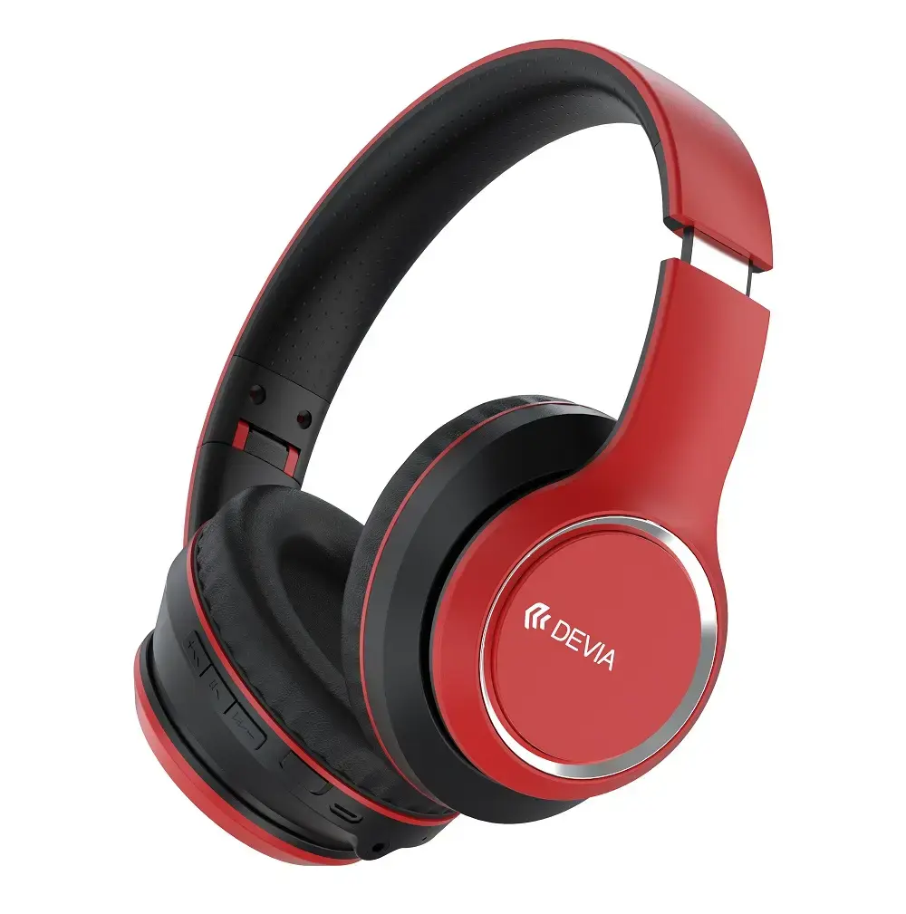 Devia Bluetooth headphones Kintone red
