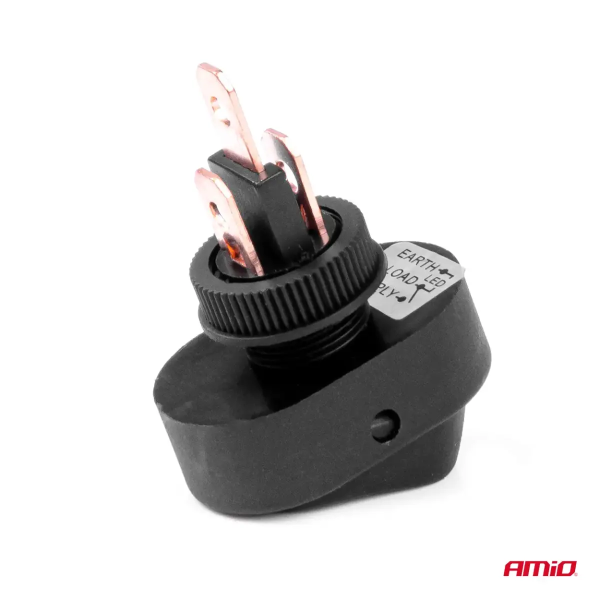 Elliptic switch with Red Light 12/24V max30A ON/OFF
