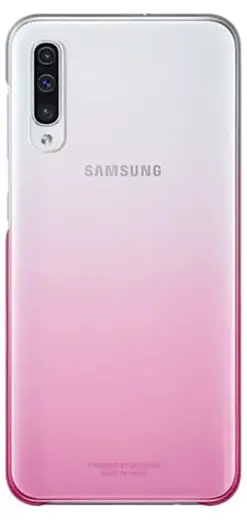 Samsung EF-AA505CPEGWW Gradation Cover Оригинальный чехол для Samsung A505 | A307 | A507 Galaxy A50 | A30s |A50s Прозрачный - Розовый