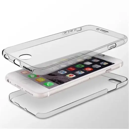 Fusion 360 Defense Protect Silicone Case For Apple iPhone 7 | 8 | SE 2020 Transparent