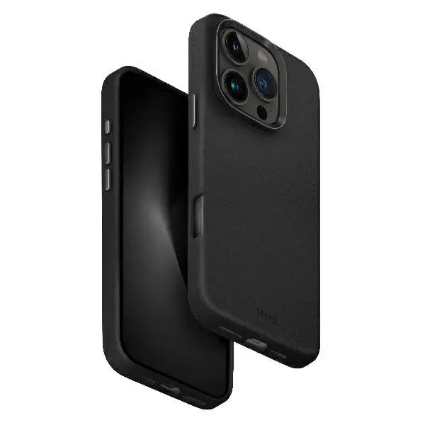 UNIQ Lyden iPhone 16 Pro 6.3" Magclick Charging Case Black|Dallas Black