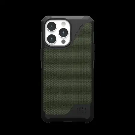 UAG Metropolis LT MagSafe case for iPhone 15 Pro Max - green Kevlar