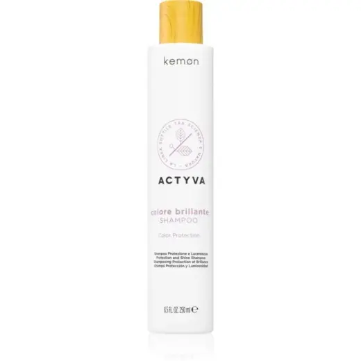Kemon Actyva Colore Brillante Illuminating and Strengthening Shampoo for Coloured Hair 250 Ml