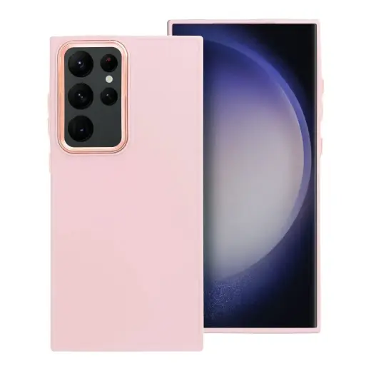 FRAME telefono dėklas Samsung Galaxy S23 Ultra (S918) rožinis