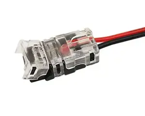 Jungtis LED juostai 2 PIN su laidu Eurolight