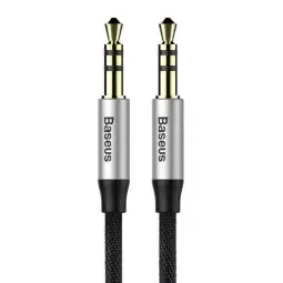 Baseus CAM30-CS1 Premium AUX Cable 3.5 mm -> 3.5 mm 1.5m Grey