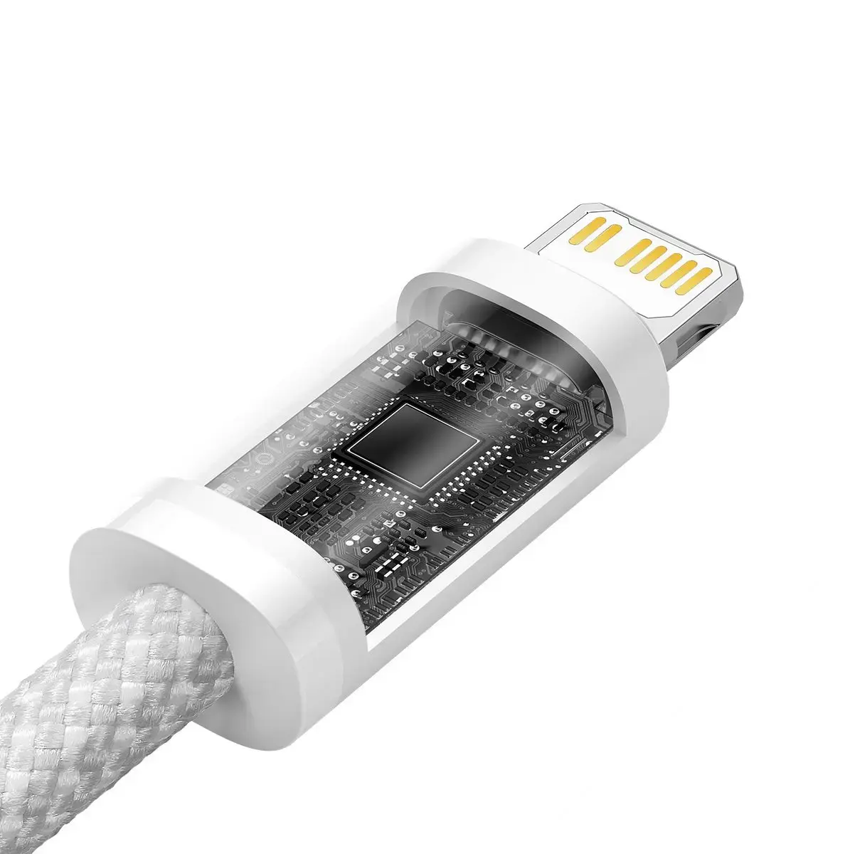 Baseus CALD000102 Dynamic Series datu pārraides un uzlādes vads | USB-C uz Lightning | 20W | 2m | balts
