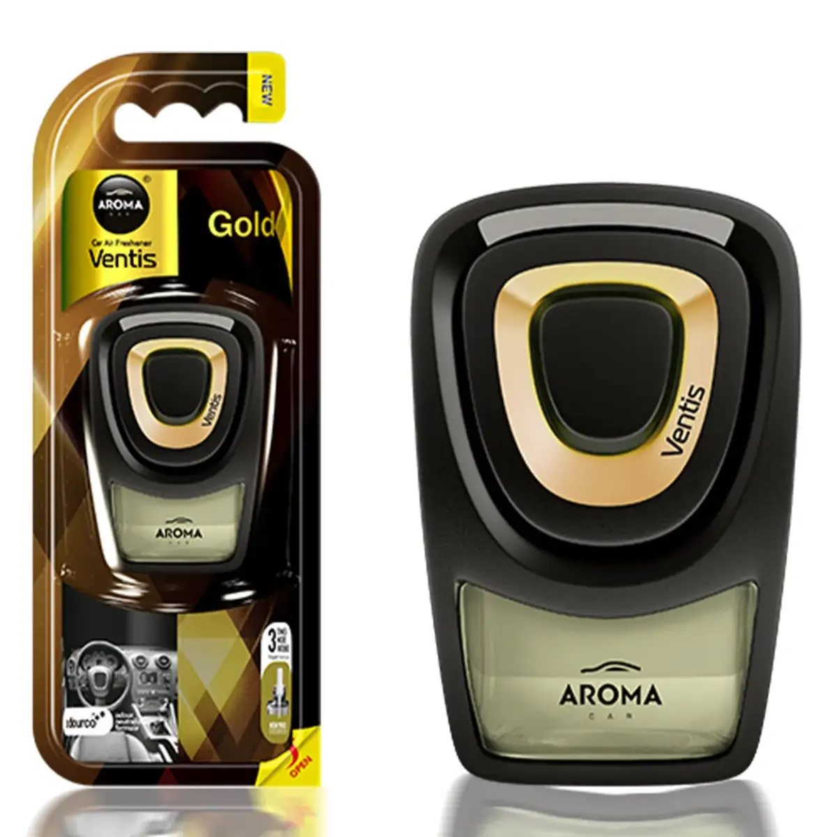 Car air freshener AROMA VENTIS GOLD