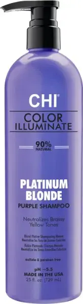 CHI Color Illuminate Shampoo Provides Balanced Color Replenishment Between Salon Services Sulfate Paraben  CrueltyFree Red Auburn 25 Oz