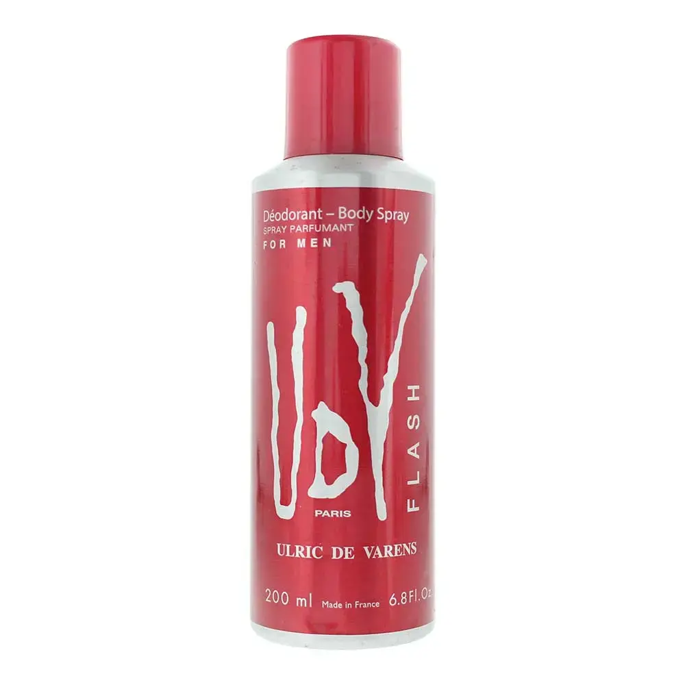 Ulric De Varens, Flash, Deodorant Spray, For Men, 200 ml
