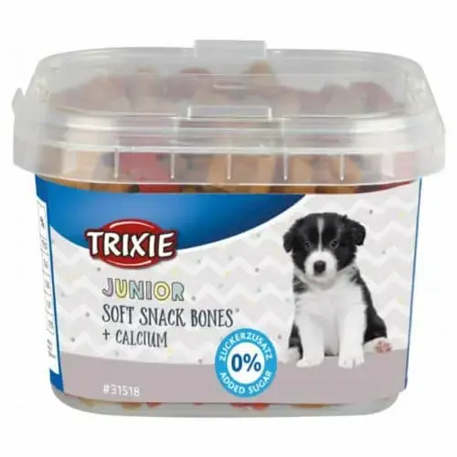 Gardums kucēniem - Trixie Junior Soft Snack Bones with calcium, 140g