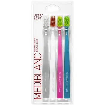 MEDIBLANC Ultra Soft - toothbrush 4 pcs
