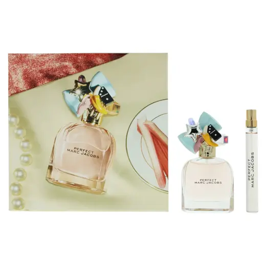 Set Marc Jacobs: Perfect, Eau De Parfum, For Women, 50 ml + Perfect, Eau De Parfum, For Women, 10 ml