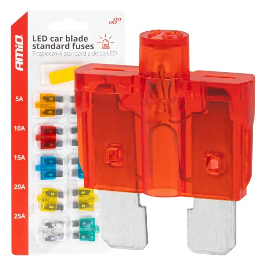 LED Car blade standard fuses AMIO-04341