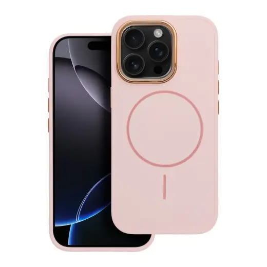 FRAME MAG COVER maciņš ar MagSafe atbalstu telefonam iPhone 11 rozā
