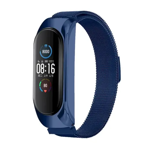 Fusion metal band for Xiaomi Mi Band 3 | 4 | 5 blue