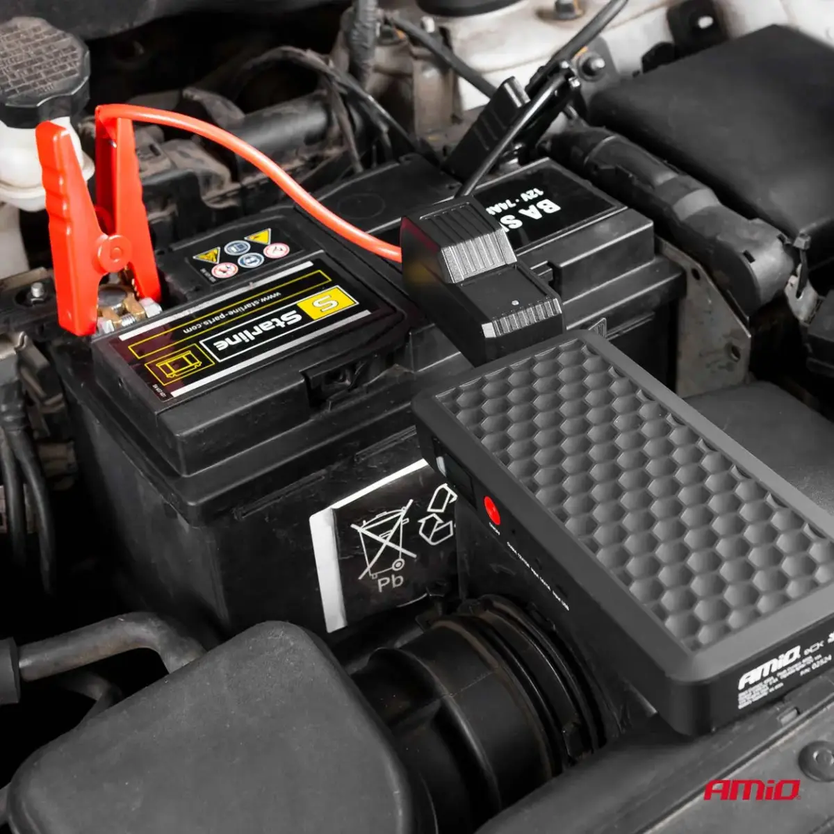 Portable Jump starter with Powerbank 12V 4Ah 800A SJ02