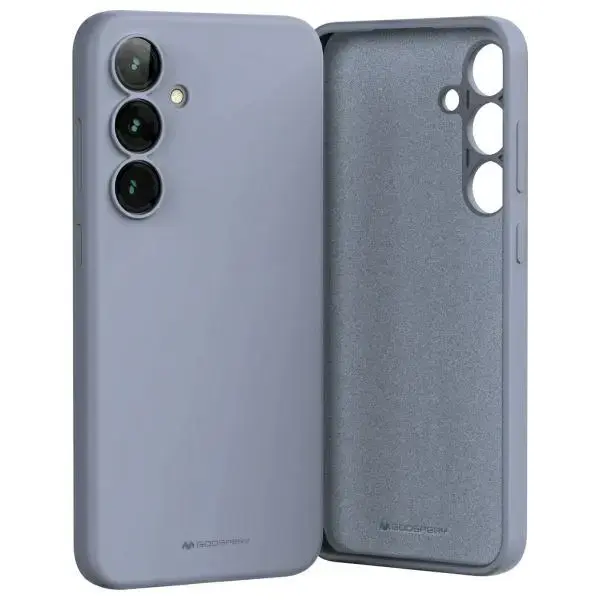Mercury Silicone telefona maciņš Samsung Galaxy A16 5G lavandas pelēks