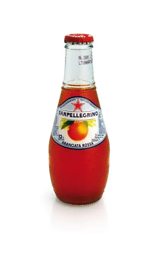 S.Pellegrino Non-alcoholic drink Aranciata Rossa BIO, glass, 0.2l (DEP)