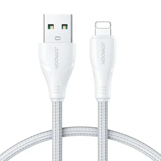 Joyroom cable USB - Lightning 2.4A 0.25 m white (S-UL012A11)