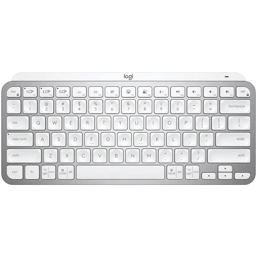 LOGITECH MX Keys Mini Bluetooth Illuminated Keyboard - PALE GREY - US INT'L - B2B