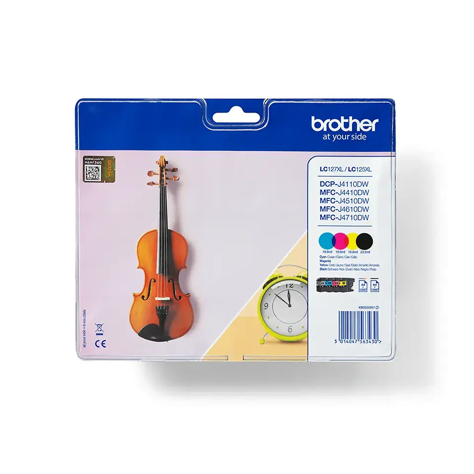 BROTHER LC127XLVALBP ink cartridge 4 pc(s)