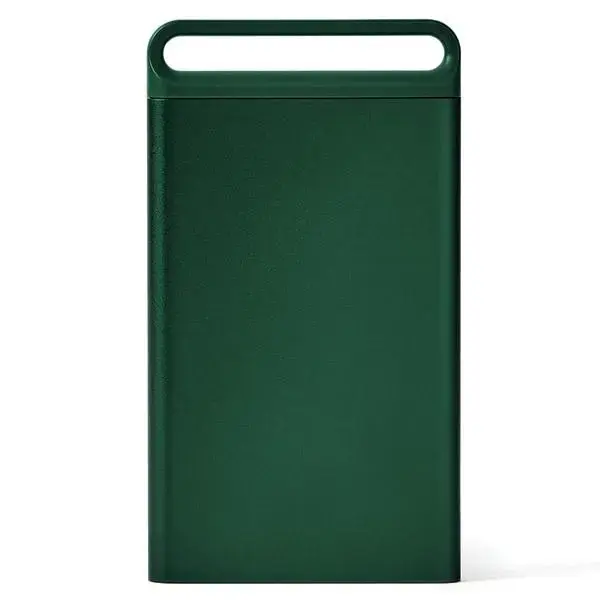 Lexon Nomaday Card Business Card Holder dark green LD144DG1