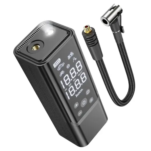 Car compressor Hoco wireless 5000mAh ZP7 black