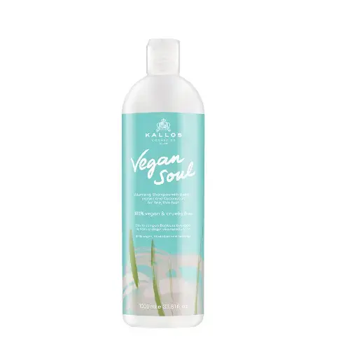 Kallos Vegan Soul Volumizing Shampoo 1000 Ml