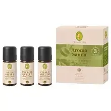 "Freshness & Energy Aroma Sauna Set - Poznávací sada" - Recognition set.
