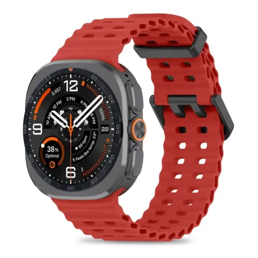 Tech-Protect IconBand Pro išmaniojo laikrodžio dirželis Galaxy Watch Ultra 1/2 (47 mm) | raudonas